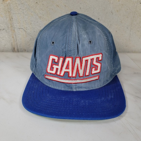 NEW YORK GIANTS Starter White Logo Snapback Adjustable Hat Vintage